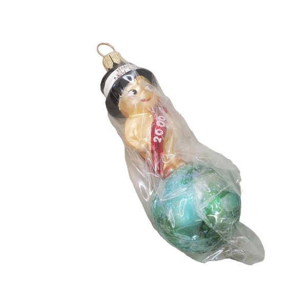 CHRISTOPHER RADKO Millenium Munchkin 2000 New Year Ornament NIB NWT - Picture 4 of 11